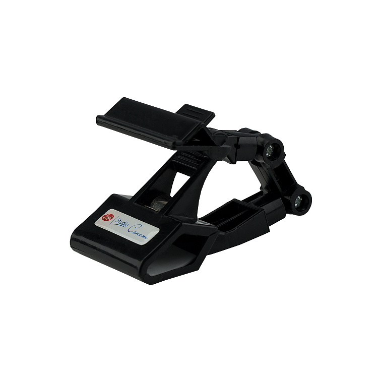 Держатель с зажимом "Сонет", пластик, черный 606x758